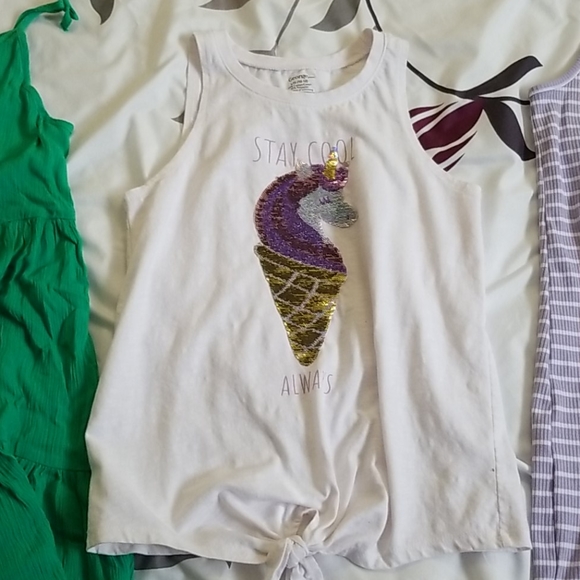 Lot of 3 Summer Dresses/tops for Girls - Picture 4 of 7